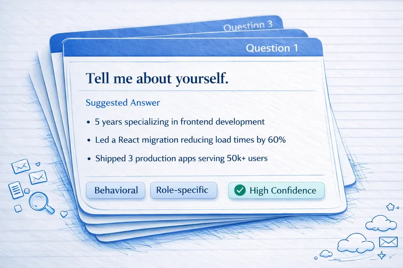 Interview Q&A workspace preview