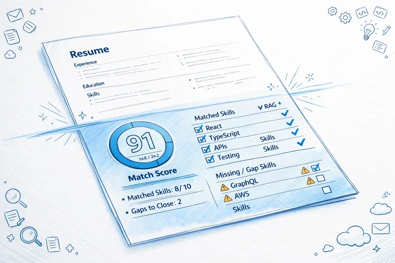 Review the resume you already have preview