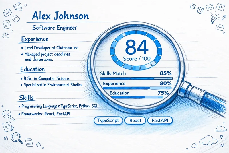 Check fit against a real role preview